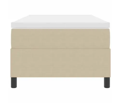 Gultas Pamats Ar Matraici Gaiši Zaļā Un Pelēkā Krāsā, 90 X 200 Cm, Mīksts Korduroja Audums Vidaxl