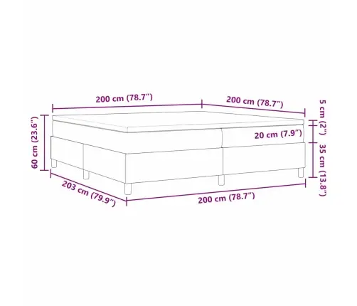 Kiemas Lova Tamsiai Pilka Ir Balta 200 X 200 Cm