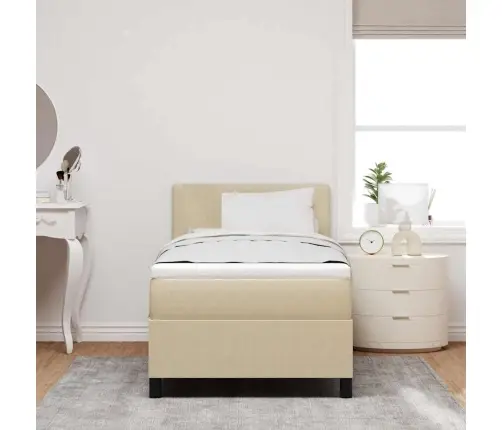 Kiemas Lova Su Galvūgalio Šviesiai Pilka Ir Balta. 100 X 200 Cm