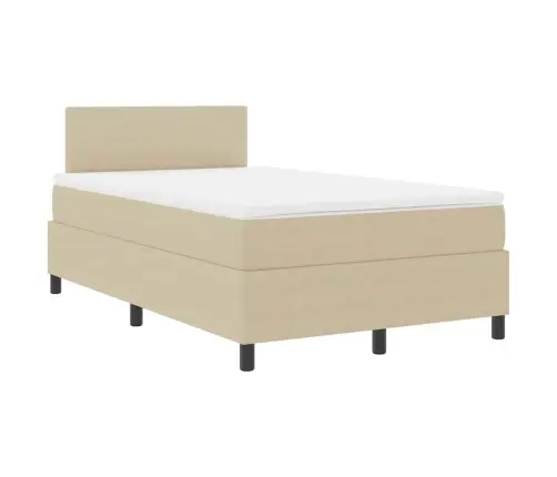 Led Gultas Pamatne Gaiši Pelēks Un Balts 120 X 190 Cm Vidaxl