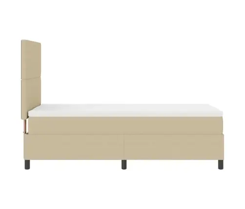 Led Gultas Pamatne Gaiši Pelēks Un Balts 80 X 200 Cm Vidaxl