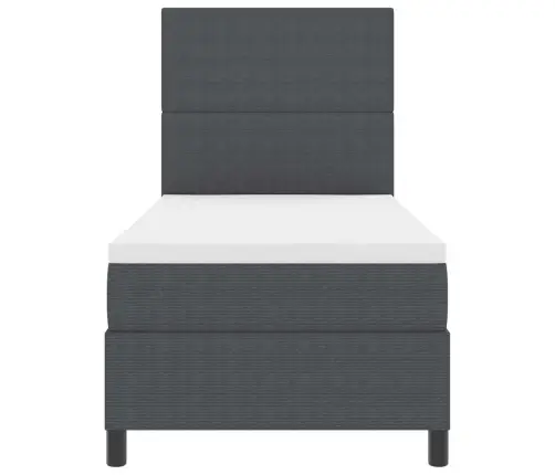 Led Čiužinio Lova Tamsiai Pilka Ir Balta 100 X 200 Cm