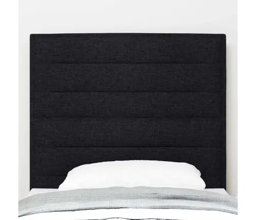 Galvgalis Ar Galvas Klāju Melna 80 Cm Mākslīgā Āda Vidaxl