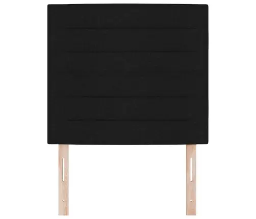 Galvgalis Ar Galvas Klāju Melna 80 Cm Mākslīgā Āda Vidaxl