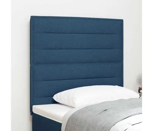 Galvgalis Ar Galvas Klāju Zila 80 Cm Mākslīgā Āda Vidaxl