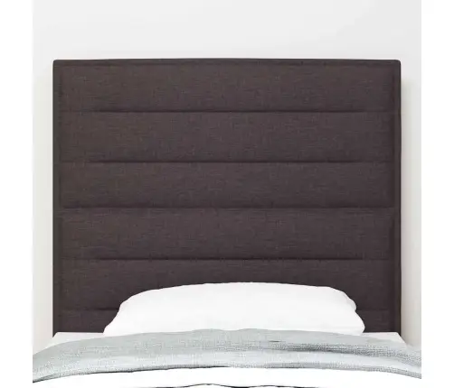 Galvgalis Ar Galvas Klāju Tumši Brūna 90 Cm Mākslīgā Āda Vidaxl