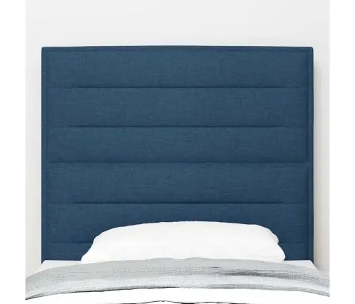 Galvūgalis Su Galvūgalio Mėlyna 90 Cm Dirbtinė Oda