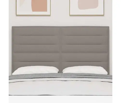 Galvūgalis Su Galvūgalio Taupe 160 Cm Dirbtinė Oda