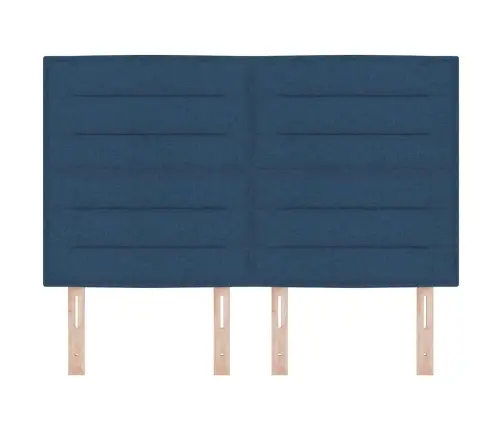 Galvgalis Ar Galvas Klāju Zila 160 Cm Mākslīgā Āda Vidaxl