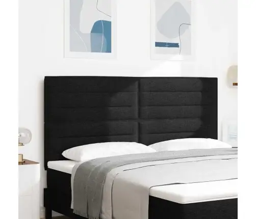 Galvgalis Ar Galvas Klāju Melna 180 Cm Mākslīgā Āda Vidaxl