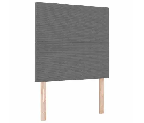 Galvūgalis Su Galvūgalio Šviesiai Pilka 80 Cm Dirbtinė Oda