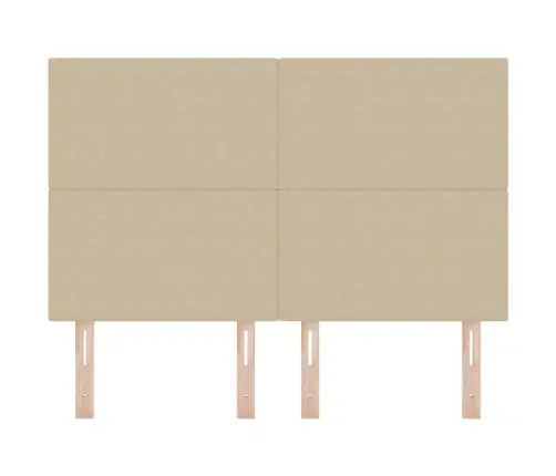 Galvgalis Ar Galvas Klāju Gaiši Zaļa Pelēka 144 Cm Mākslīgā Āda Vidaxl