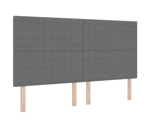 Galvūgalis Su Galvūgalio Šviesiai Pilka 180 Cm Dirbtinė Oda