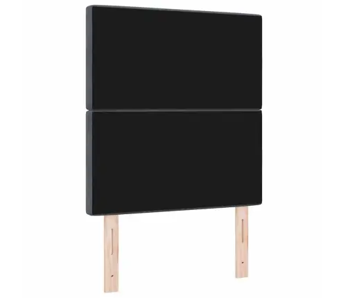 Gultas Galvgaļi Pufēts Ar Kristāla Pogu, Tumši Pelēks, 80 Cm Samts Vidaxl