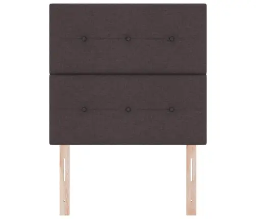 Galvgalis Ar Galvas Klāju Tumši Brūna 80 Cm Mākslīgā Āda Vidaxl