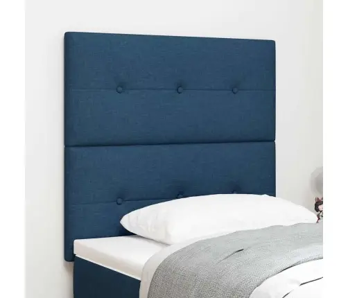 Galvgalis Ar Galvas Klāju Zila 80 Cm Mākslīgā Āda Vidaxl