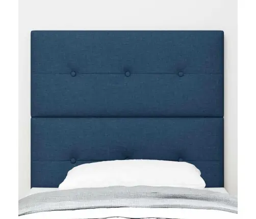 Galvgalis Ar Galvas Klāju Zila 80 Cm Mākslīgā Āda Vidaxl