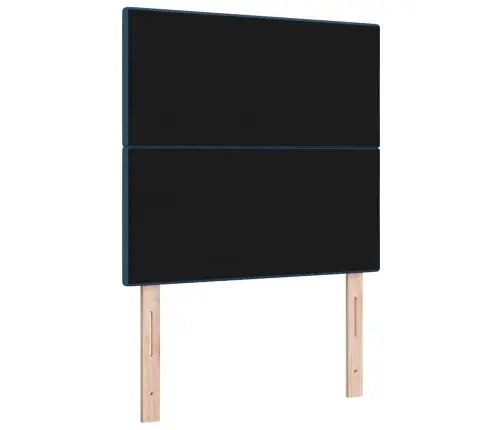 Galvgalis Ar Galvas Klāju Zila 90 Cm Mākslīgā Āda Vidaxl