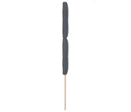 Galvgalis Ar Galvas Klāju Tumši Pelēks 90 Cm Mākslīgā Āda Vidaxl