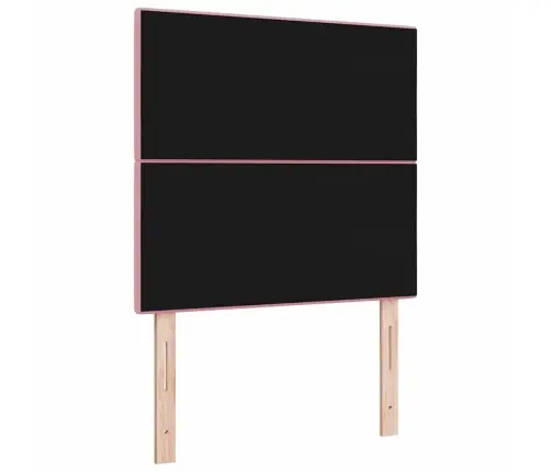 Galvūgalis Su Galvūgalio Rožinė 90 Cm Dirbtinė Oda