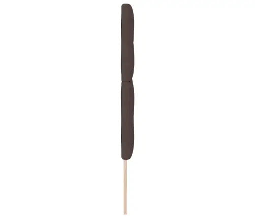 Galvgalis Ar Galvas Klāju Tumši Brūna 144 Cm Mākslīgā Āda Vidaxl