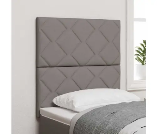 Galvgalis Ar Galvas Klāju Pelēkbrūna 80 Cm Mākslīgā Āda Vidaxl