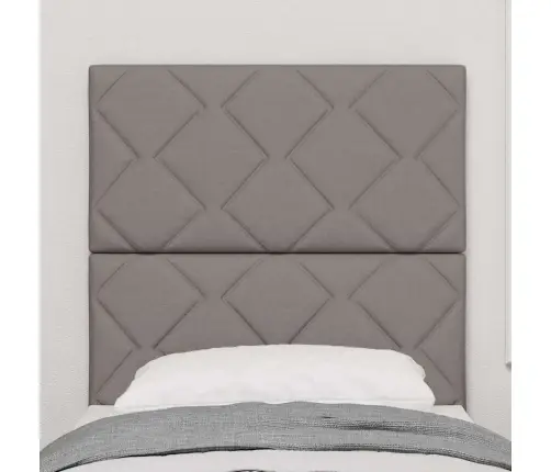 Galvgalis Ar Galvas Klāju Pelēkbrūna 80 Cm Mākslīgā Āda Vidaxl