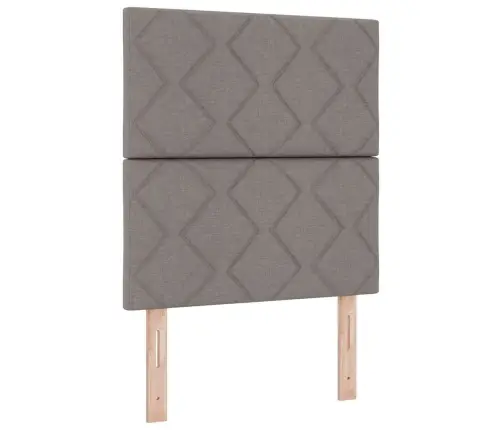 Galvgalis Ar Galvas Klāju Pelēkbrūna 80 Cm Mākslīgā Āda Vidaxl