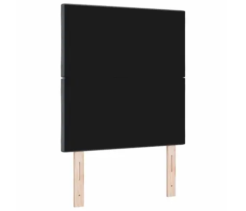 Tumši Pelēks Samts Gultas Galvgals Ar Dimanta Blokiem - 80 Cm Vidaxl