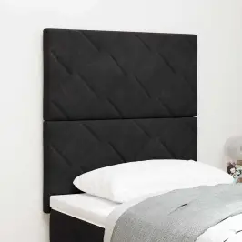 Galvūgalis Su Galvūgalio Juoda 80 Cm Aksomas