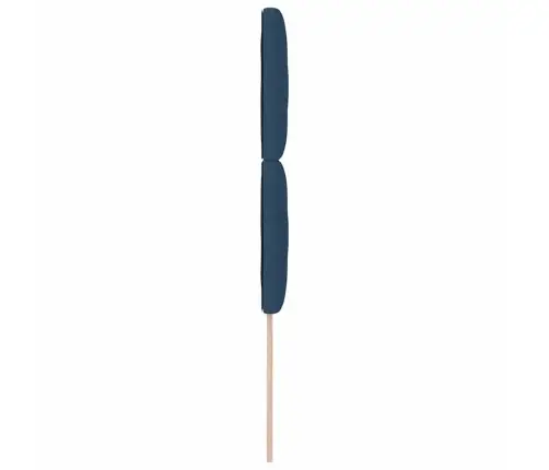 Kanga Peaplaat Geomeetriline Peaga Sinine 90 Cm Kangas