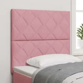 Galvūgalis Tvirtinamas Prie Sienos Rožinė 100 Cm Aksomas