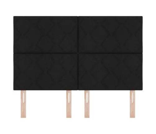 Galvgalis Ar Galvas Klāju Melna 160 Cm Mākslīgā Āda Vidaxl