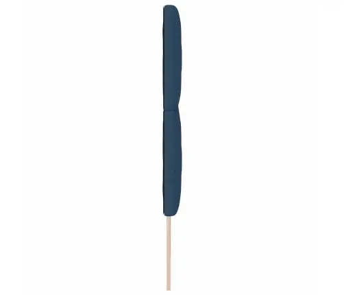 Gultas Galvgaļi Ar Dimanta Bloku Dizainu, Tumši Zili, 180 Cm, Audums Vidaxl