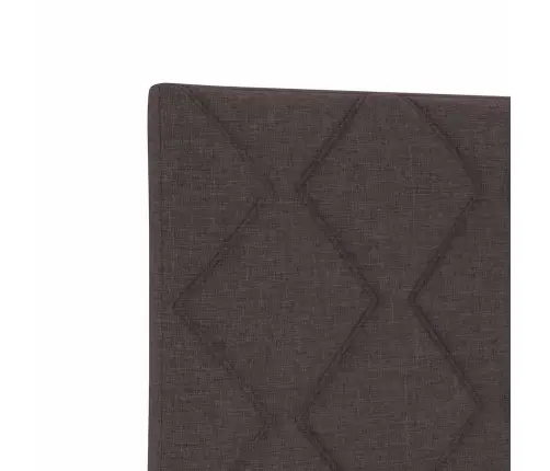 Galvūgalis Su Galvūgalio Tamsiai Rudas 200 Cm Dirbtinė Oda