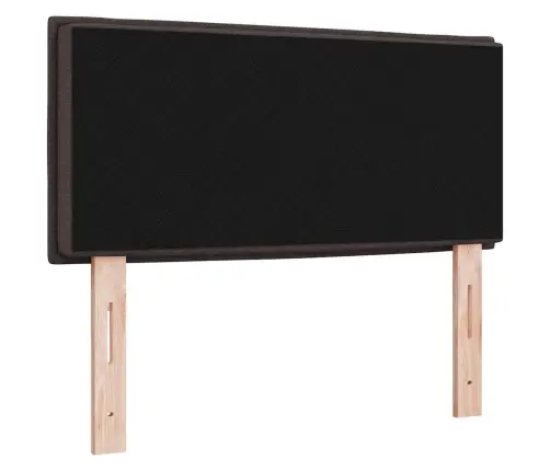 Led Galvūgalis Su Galvūgalio Tamsiai Ruda 80 Cm Audinys