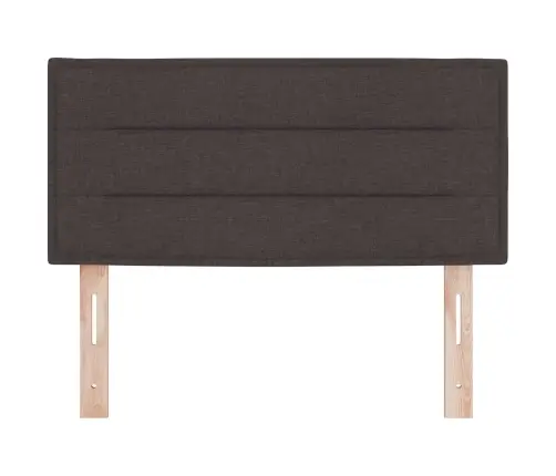 Led Peatoed Led -Ribatuledega Peaga Tume Pruun 80 Cm Polüester