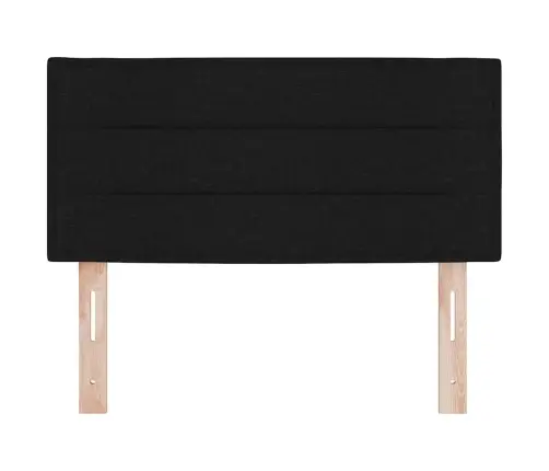 Led Peatoed Led -Ribatuledega Peaga Must 90 Cm Kangas