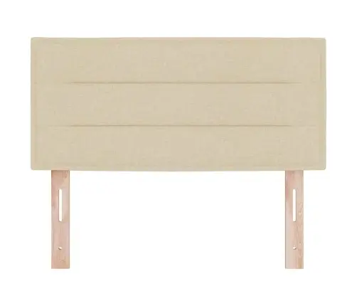 Led Galvūgalis Su Led Juostelių Žibintais Kreminė 90 Cm Audinys