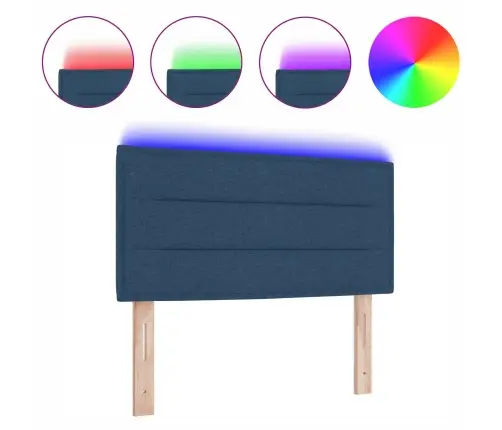 Led Galvūgalis Su Galvūgalio Mėlyna 90 Cm Poliesteris