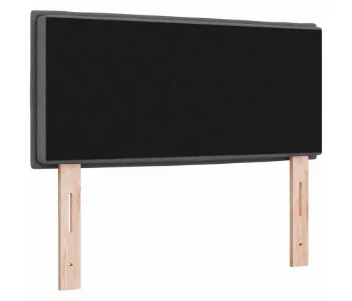 Led Galvgali Līniju Dizains Tumši Pelēks 100 Cm Audums Vidaxl