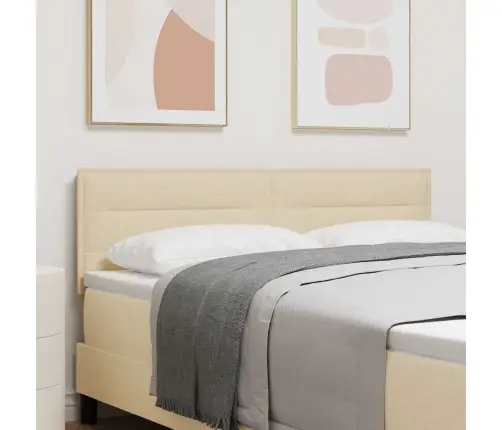 Led Gultas Galva Ar Galvas Klāju Krēmkrāsa 144 Cm Poliesters Vidaxl