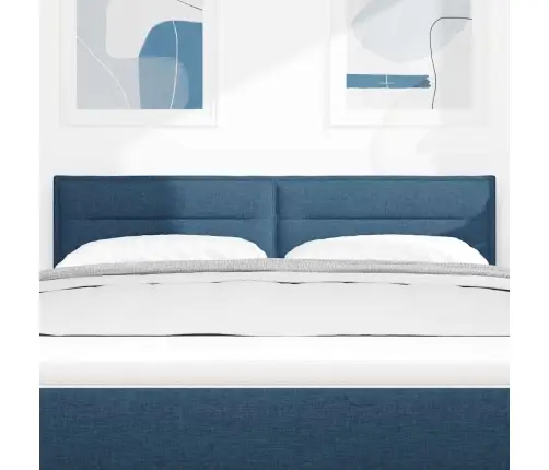 Led Gultas Galva Ar Galvas Klāju Zila 144 Cm Poliesters Vidaxl