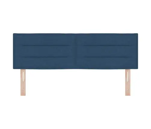 Led Gultas Galva Ar Galvas Klāju Zila 144 Cm Poliesters Vidaxl