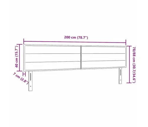 Led Peatoed Led -Ribatuledega Peaga Cream 200 Cm Kangas