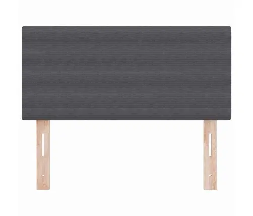 Led Galvūgalis Su Galvūgalio Tamsiai Pilka 80 Cm Audinys