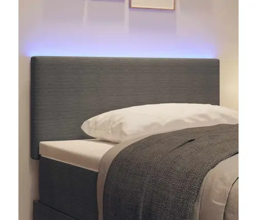 Led Peatoed Led -Ribatuledega Peaga Helehall 100 Cm Polüester