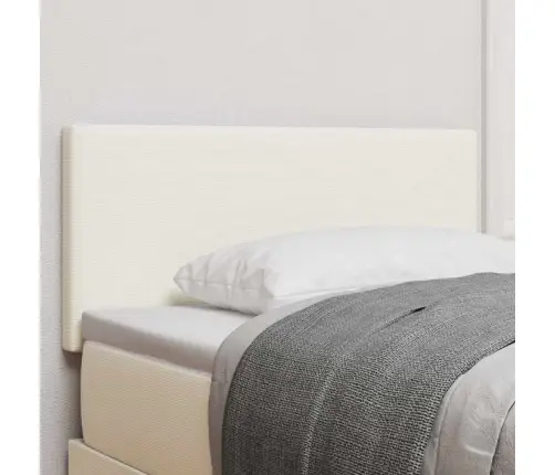 Led Gultas Galva Ar Galvas Klāju Krēmkrāsa 100 Cm Poliesters Vidaxl