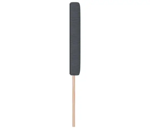 Led Gultas Galva Ar Galvas Klāju Tumši Pelēks 144 Cm Poliesters Vidaxl