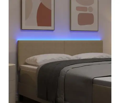 Led Galvūgalis Su Galvūgalio Pilkai Žalia 144 Cm Poliesteris